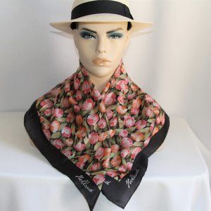 EH 100% Silk Square Tulip Scarf